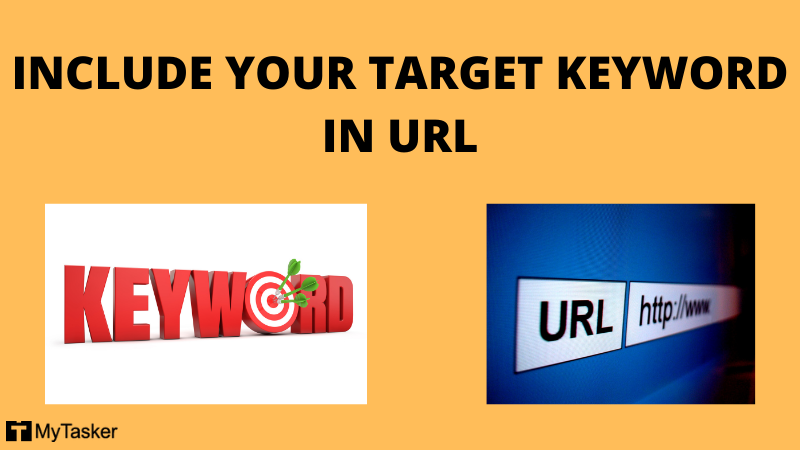 INCLUDE YOUR TARGET KEYWORD IN URL
